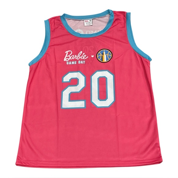 Chicago Sky Barbie Pink WNBA Basketball Jersey 7/27/25 SGA Size XL 2025 NEW - Picture 1 of 7
